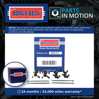 Kit de montaje de pastillas de freno para TRIUMPH STAG 3.0 delantero 70 a 77 LF20 B&B calidad nuevo Foto 1 de 4