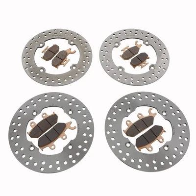 2014-2016 Can-Am Commander Max DPS 1000 Front & Rear Brake Rotors & Brake Pads - Image 1 of 4