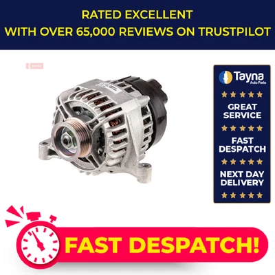 Alternator fits FIAT GRANDE PUNTO 199 1.4 2005 on Denso 46542889 51859037 New - Image 1 of 4