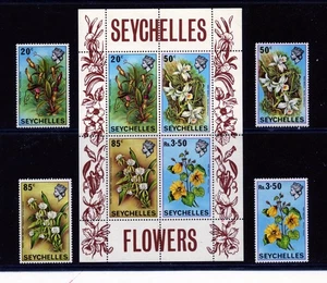 Seychelles  MH   280-83 MH 283a MNH   Plants   SE008 - Picture 1 of 1