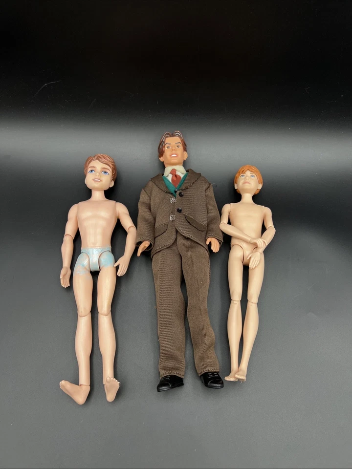 Lote de 3 muñecas de personajes. King Ben, Ron Weasley y Dimitri Foto 1 de 4