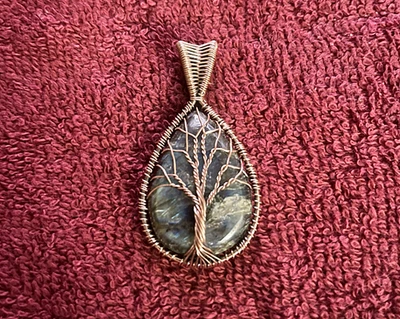 Gray Angel Master of Mal'aah White & Black Magick Wishes Granted Spirit Talisman - Image 1 of 3