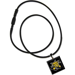 WinCraft Wichita State Shockers Team Lifetile Necklace with Wood Charm - Picture 1 of 1