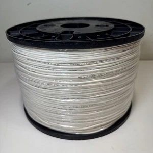 2000 Ft Fiber Optic Drop Cable White G657B3 3.0 MM - Picture 1 of 8