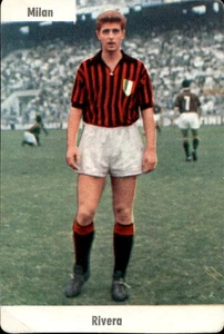 figurina SAIM 1962-63 DA APPLICARE (Carta Legg.) Milan Rivera Movimento - Picture 1 of 1