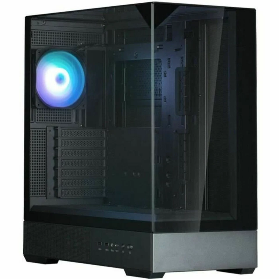 8800263650163 PC case P40 Prism Mid-Tower Tempered Glass black Zalman