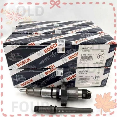 6X Inyectores de combustible diésel originales Bosch OEM para Dodge Ram 2500 3500 Cummins 5,9 L Foto 1 de 4