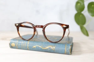 Vintage Eyeglasses 1960's Liberty Optical USA New Old Stock Tortoiseshell 46-26 - Picture 1 of 13