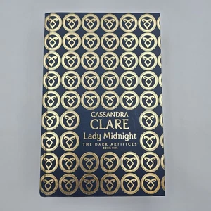 **Hand Signed** Lady Midnight (The Dark Artifices) Cassandra Clare; Rune Edition - Picture 1 of 10