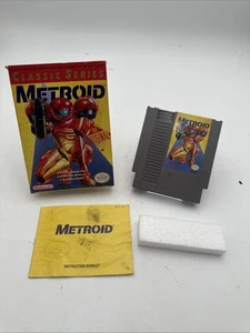 Metroid (Nintendo NES, 1987) Yellow Label Classic Series LESEN!!!! - Bild 1 von 15