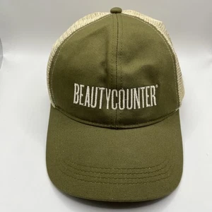 Beauty Counter Green Hat Embroidered White Logo Adjustable Strap - Bild 1 von 6