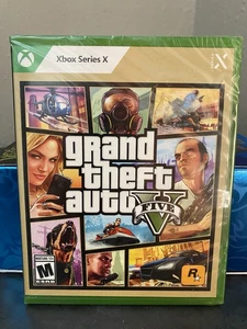 Grand Theft Auto V (Microsoft Xbox Series X|S, 2022). Brand New/Sealed. GTA5 - Picture 1 of 3