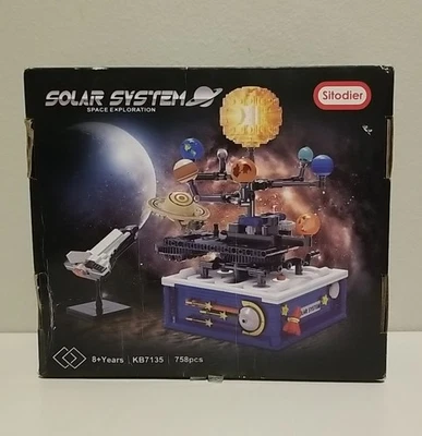 Juego de construcción del sistema solar Sitodier 758 piezas planetas giratorios caja abierta tal cual se lee Foto 1 de 4