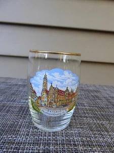 Ayuntamiento Rothenburg O.T. de colección Copa de chupito/cóctel - 3 1/4" de alto Alemania - Imagen 1 de 2