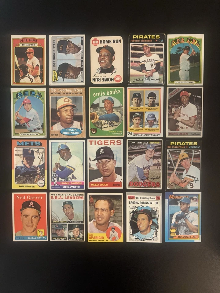 1965 Topps Joe Morgan Rc Lot(56) Willie Mays Ernie Banks Koufax Clemente Aaron - Image 1 of 4