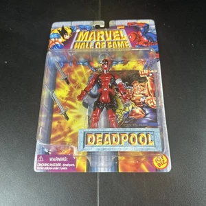 Figura de acción Deadpool vintage Toybiz Marvel Salón de la Fama 1996 - NUEVA - Imagen 1 de 4
