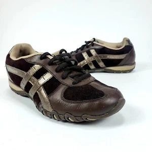 Skechers 21062 Brown Leather Speedsters Shoes Size 6.5 - Picture 1 of 7