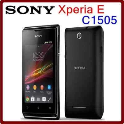 Original Sony E C1505 3.5 inch 4GB storage 3.15 MP Wifi GPS 3G network Android - Image 1 of 4
