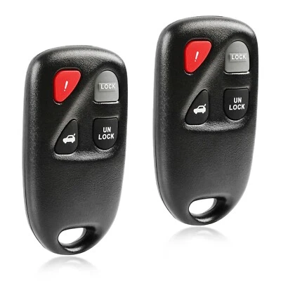 2 Key Fob Remote Replacement for 2003 2004 2005 Mazda 6 KPU41805 Foto 1 de 4