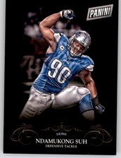 2014 Panini Black Friday Ndamukong Suh NFL PWE Base Card Lions #29