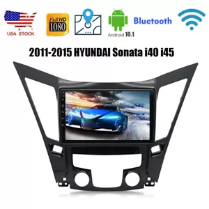 For Hyundai Sonata 2011-2015 Android 10.1 Car Radio FM OBD2 GPS Navi WIFI 2G RAM - Picture 1 of 12
