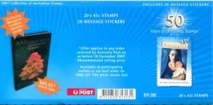 2007 Christmas - Stamp booklet Barcode 353131 - Picture 1 of 2