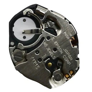 2 Zeiger (Stunde/Minute) Quarzuhrwerk Ersatzteil für Epson Y120E/Y120 - Bild 1 von 7