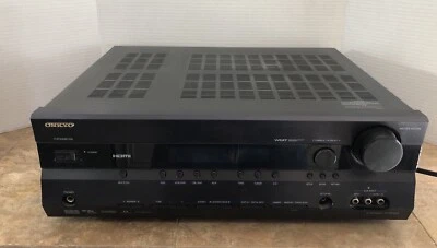 Onkyo TX SR505 7.1 Channel 160 Watt AV Home Theater Receiver HDMI No Remote - Image 1 of 3