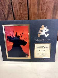 Walt Disney World Cast Member LE 1000 #9 Photo A Peak At Typhoon 1996 - Imagen 1 de 9