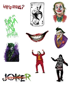 Pack de pegatinas The Joker - Imagen 1 de 1