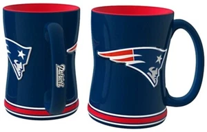 New England Patriots Kaffeetasse - 14 Unzen geformtes Relief - Bild 1 von 1