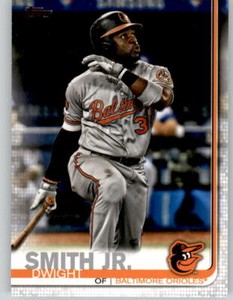 (15) 2019 Topps Update DWIGHT SMITH JR 15-Card Base Lot Orioles #US165