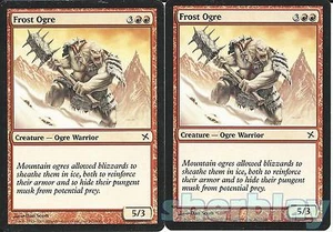 JCC Magic the Gathering TRAIDORES DE KAMIGAWA 2X Ogro Escarcha Ogro Guerrero Rojo 102 - Imagen 1 de 1