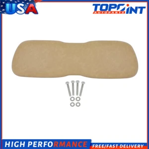 Tan Golf Cart Front Backrest Beige Fits Club Car DS - Picture 1 of 6