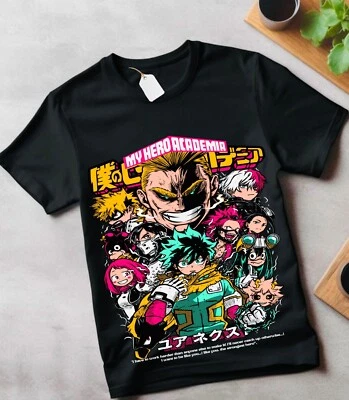 Camisa Katsuki Bakugo Manga My Hero Academia Anime MHA Regalo Camiseta Niños Camisa  Foto 1 de 4
