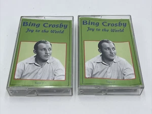 Bing Cosby Joy To The World 2 Cassette Tapes Vintage 1997 - Picture 1 of 4
