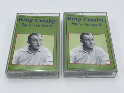 Bing Cosby Joy To The World 2 Cassette Tapes Vintage 1997 - Image 1 of 4