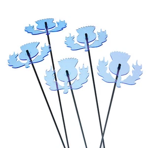 Parasol cardo escocés 5x gran lámpara enchufe de jardín captador de luz - Imagen 1 de 12