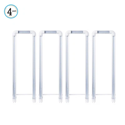 G13 U BEND 6500K U Shaped LED Tube Lights FB40 FB32 T8 T12 24W Milkly Clear - Image 1 of 4