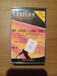 My Jesus I Love Thee Featherstone & Gordon Gospel Cassette Tape - Imagen 1 de 1