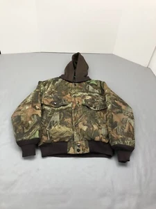 Redhead Hoodie Youth Medium Mossy Oak Camouflage Jacket Hunting Bass Pro Shop - Picture 1 of 11