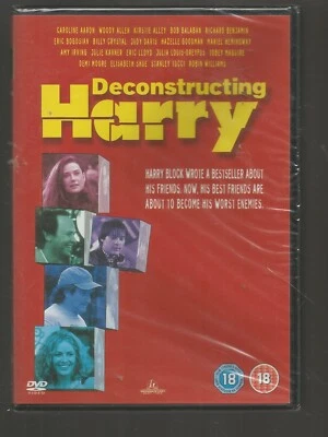 DECONSTRUCTING HARRY - sealed/new - UK REGION 2 DVD - Demi Moore / Woody Allen - Image 1 of 2