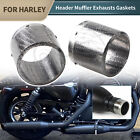 Muffler Header Pipe Exhausts Gaskets For Harley Fat Bob Boy Softail Sport Glide