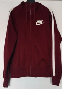 Nike Herrenjacke weinrot mit Kapuze Größe L sehr guter Zustand - Bild 1 von 5