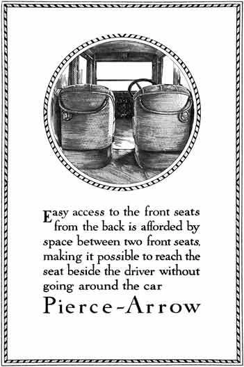 Pierce Arrow 1915 - Anuncio Pierce Arrow Foto 1 de 1