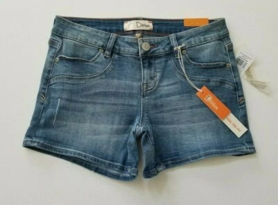 Pantalones cortos rasgados azules Dittos para mujer  Foto 1 de 4