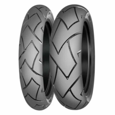 100/90-19 57H 130/80-17 65H COPPIA COMME PNEUMATICI MITAS TERRAFORCE PER MOTO - Immagine 1 di 3
