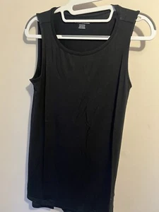 AMAZON ESSENTIALS Canotta donna swing tinta unita nera XS (2..0) - Foto 1 di 14