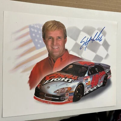 斯特林·马林亲笔签名签名 8 x 10 照片 - 纳斯卡赛车 COORS 灯 — 第 1/3 张图片