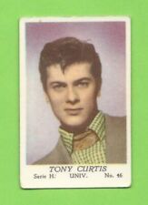 1957 Dutch Gum Card Serie H #46 Tony Curtis